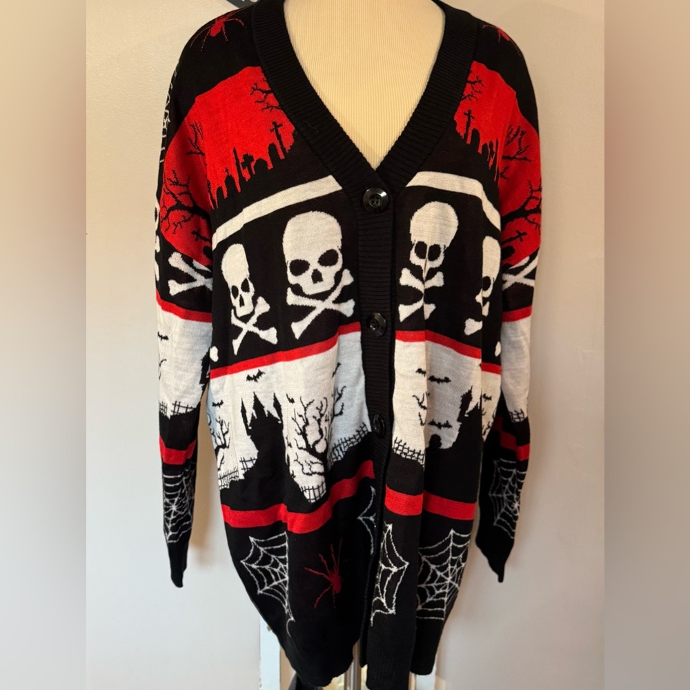 Trickz N' Treatz Black Halloweeen Sweater